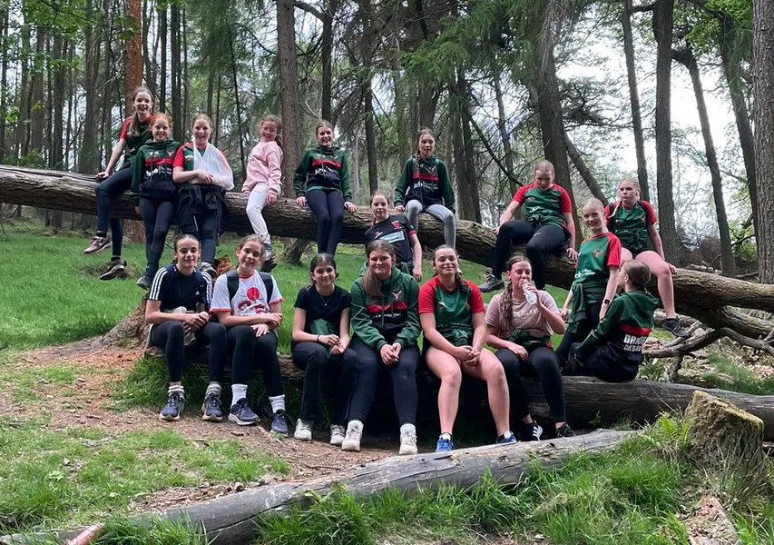 Dronfield Rugby Club girls already into pre-season training - Image